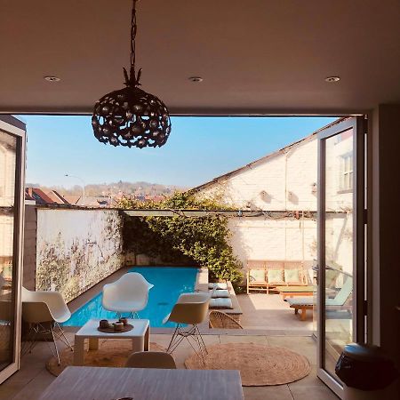 فيلا Karaktervolle Woning Met Zwembad Te رونس المظهر الخارجي الصورة